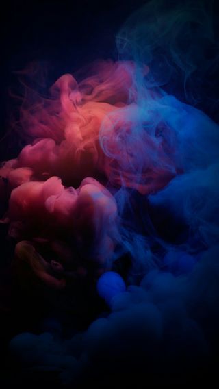 Blue Red Smoke