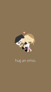 hug an emo