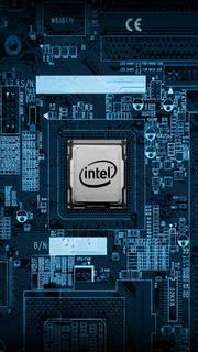 スケルトン風スマホ壁紙（Intel）