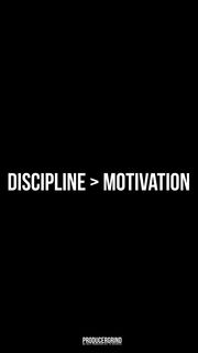 Discipline vs. Motivation