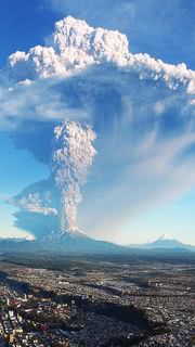 火山の爆発