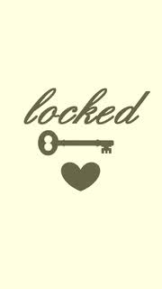 Locked | ガーリーなロック画面用のiPhone壁紙