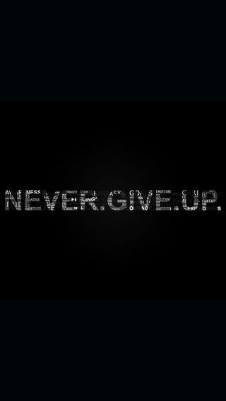 Never Give Up