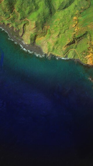 海 - 航空写真