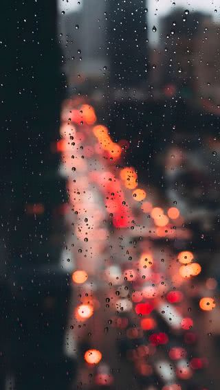 夜の雨