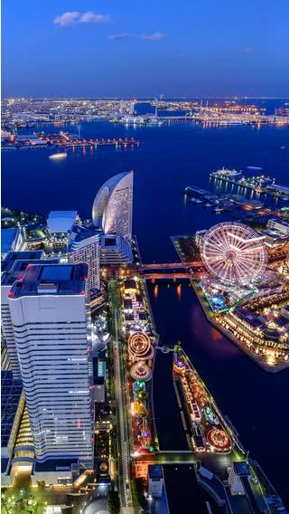 横浜の夜景