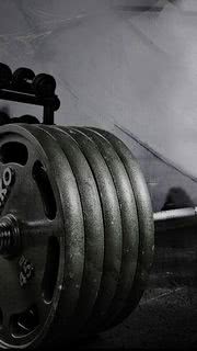 Weight Bar Gym Workout Wallpaper