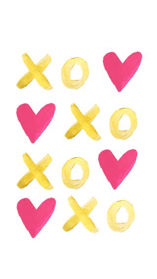 XOXO & ハート