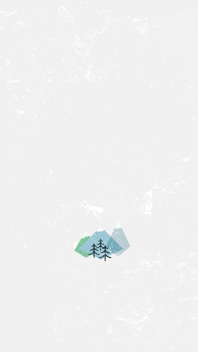 冬の森 おしゃれなイラストのスマホ壁紙 スマホ壁紙 Iphone待受画像ギャラリー