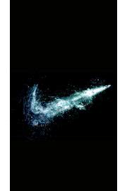 iPhone壁紙Water Nike logo HD…