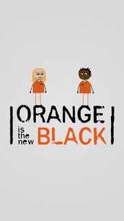 【スマホ壁紙】「ORANGE is the new BLACK」