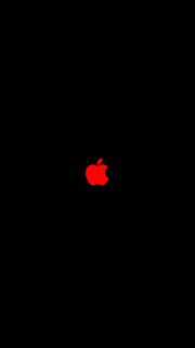 Red apple logo wallpaper