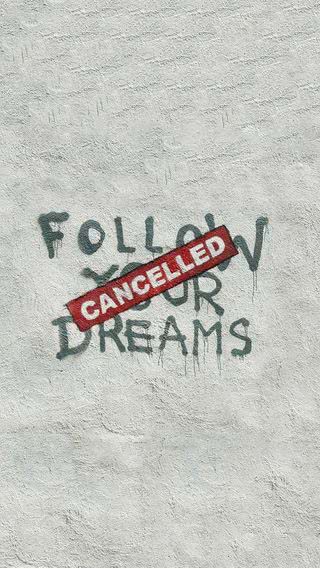 バンクシー - Follow Your Dreams: Cancelled