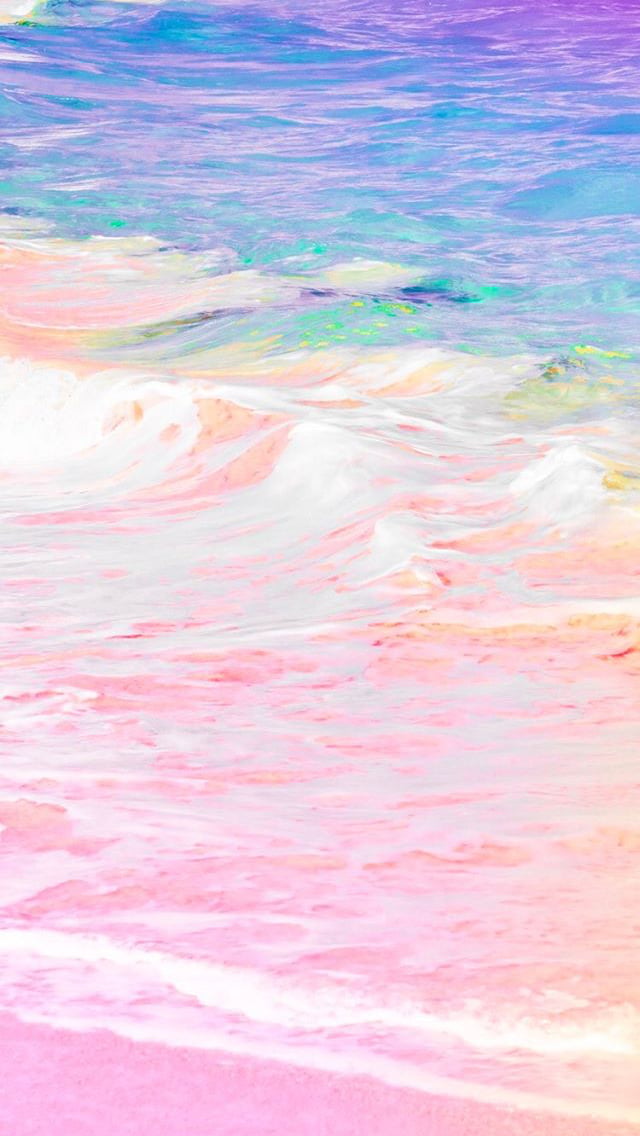 最速 ピンク 海 壁紙 Iphone