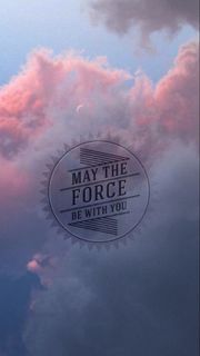 May the force be with you | スター・ウォーズのiPhone壁紙