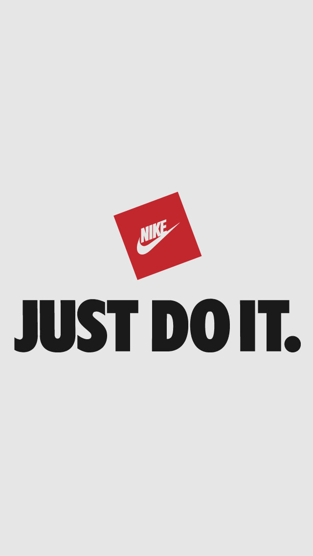 Just Do It Nike スマホ壁紙 Iphone待受画像ギャラリー