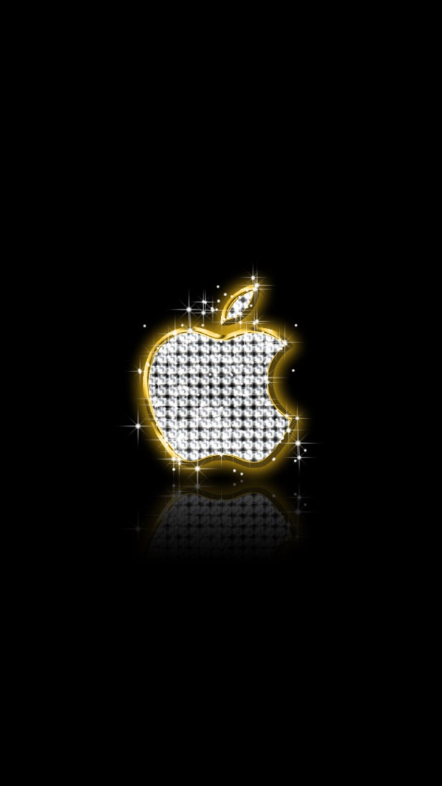 Diamond Apple Logo Iphone5 Wallpapers Iphone5 Backgrounds スマホ壁紙 Iphone 待受画像ギャラリー