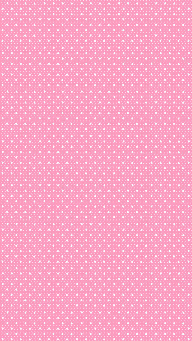 かわいいピンクのドット柄 スマホ壁紙 Iphone待受画像ギャラリー