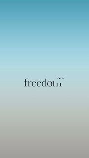 freedom | シンプルでお洒落なスマホ壁紙