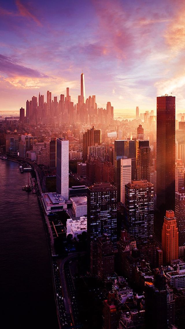 マンハッタンの風景 スマホ壁紙 Iphone待受画像ギャラリー