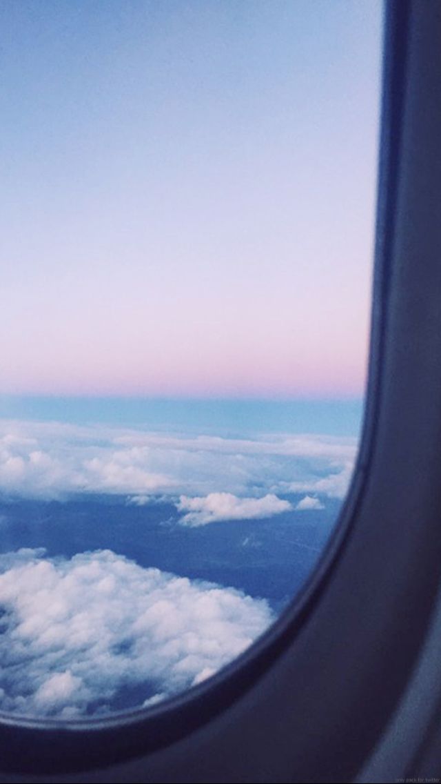 飛行機の窓から見た空 スマホ壁紙 Iphone待受画像ギャラリー