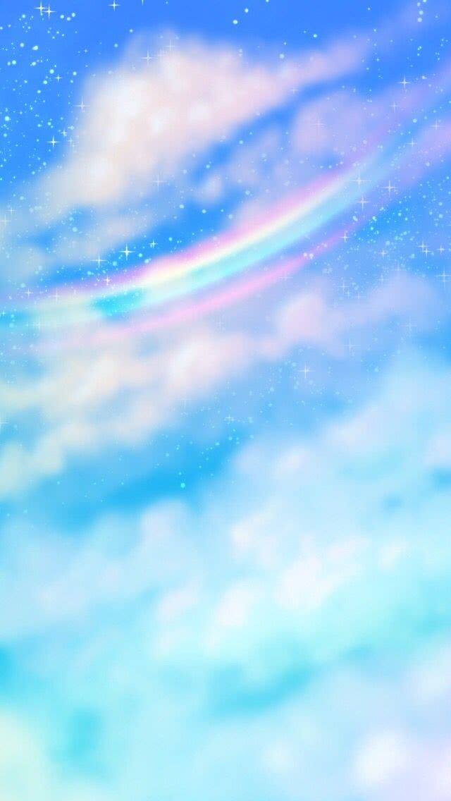 虹と星空 スマホ壁紙 Iphone待受画像ギャラリー