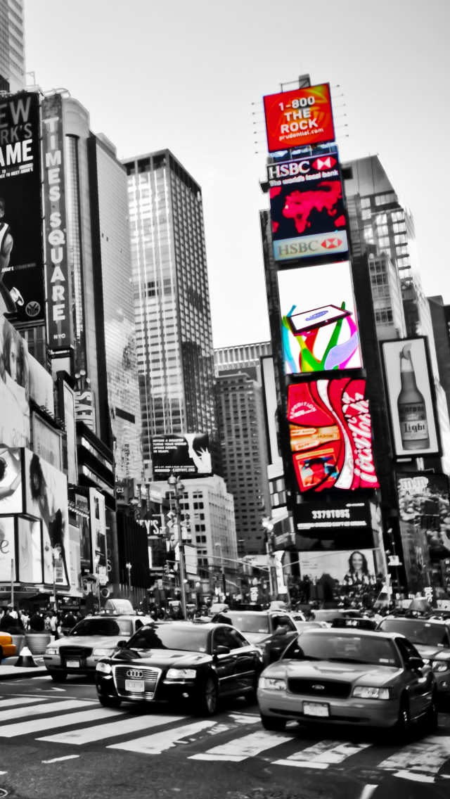 ニューヨーク タイムズスクエア スマホ壁紙 Iphone待受画像ギャラリー