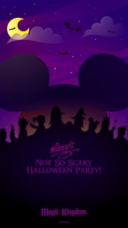 ディズニー ハロウィンのiPhone壁紙