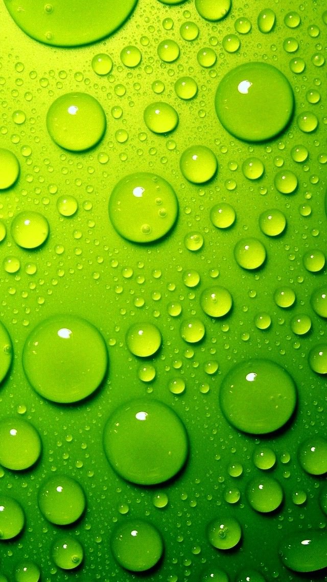 緑の水滴 Iphone5s 壁紙 スマホ壁紙 Iphone待受画像ギャラリー