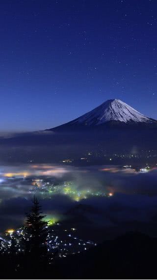 【44位】富士山 - 夜景