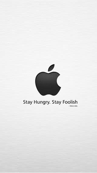 Stay hungry, Stay foolish