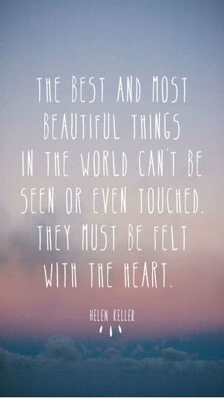 the best and most beautiful things