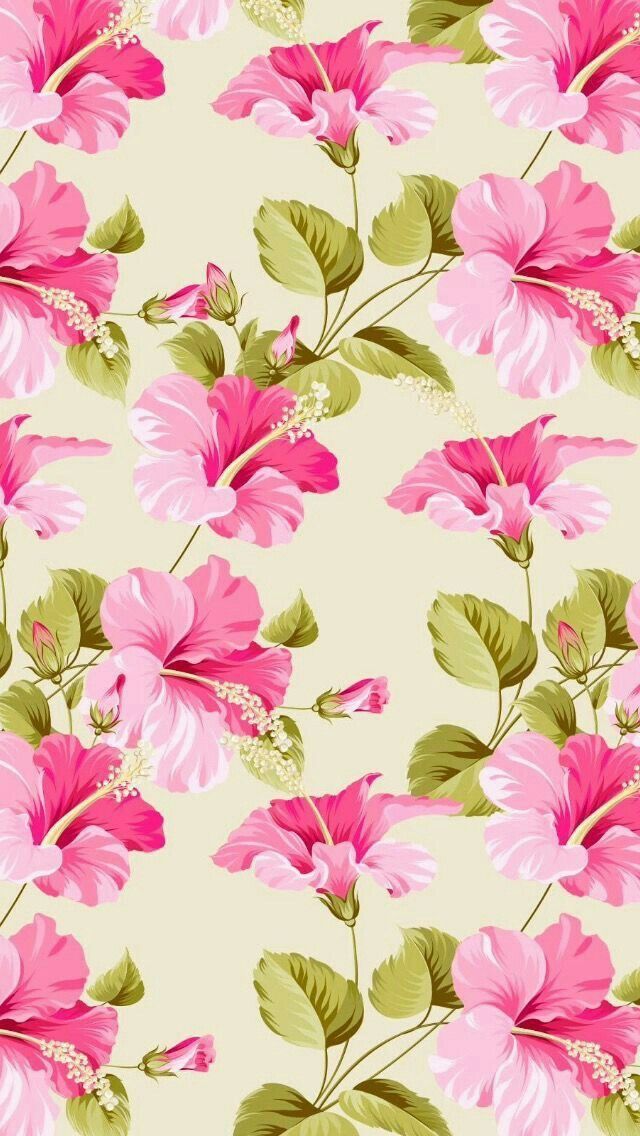 ピンクの花柄 スマホ壁紙 Iphone待受画像ギャラリー