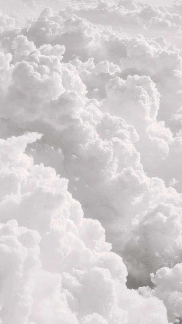 真っ白な雲 スマホ壁紙 Iphone待受画像ギャラリー