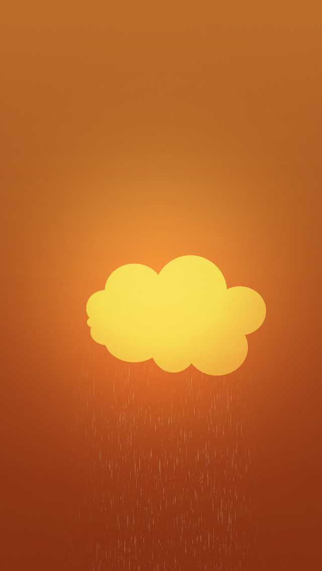 シンプルな夕焼け空のイラスト スマホ壁紙 Iphone待受画像ギャラリー