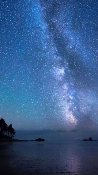 【287位】星空と夜の海