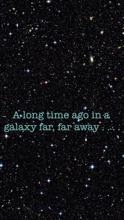 a long time ago in a galaxy far far away | スター・ウォーズのiPhone壁紙