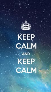 KEEP CALM