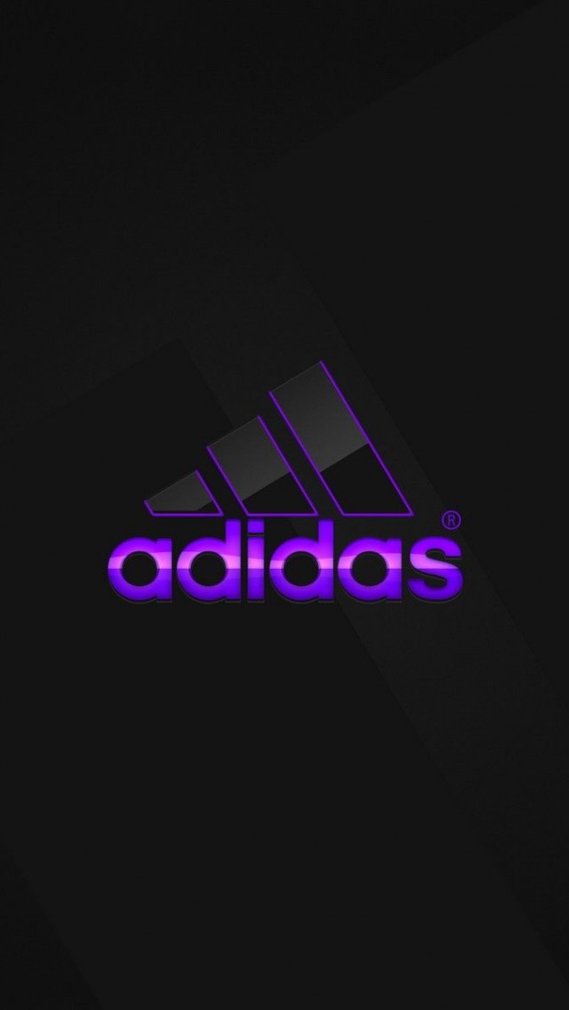 Adidas Logo Purple Wallpaper Wallpapers Pic スマホ壁紙 Iphone