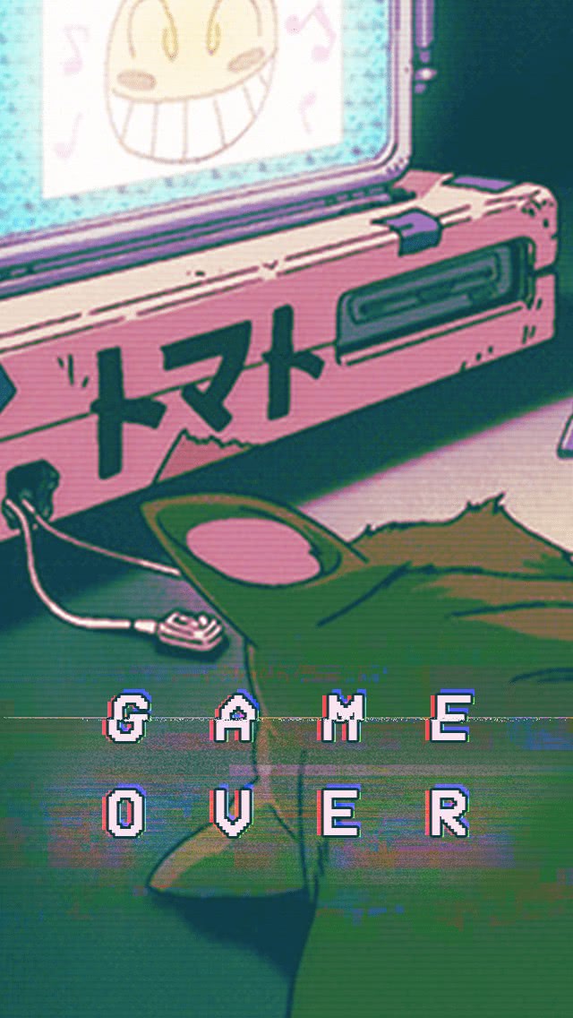 Game Over スマホ壁紙 Iphone待受画像ギャラリー