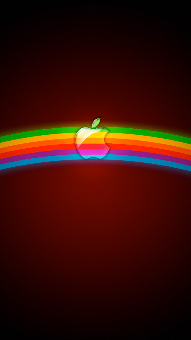 Apple Logo Rainbow Iphone 5 Wallpaper Wowwindows8 Com スマホ壁紙 Iphone待受画像ギャラリー