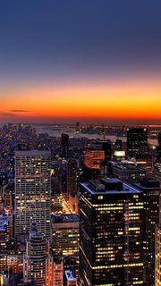 夜景 ニューヨーク アメリカ 風景の壁紙