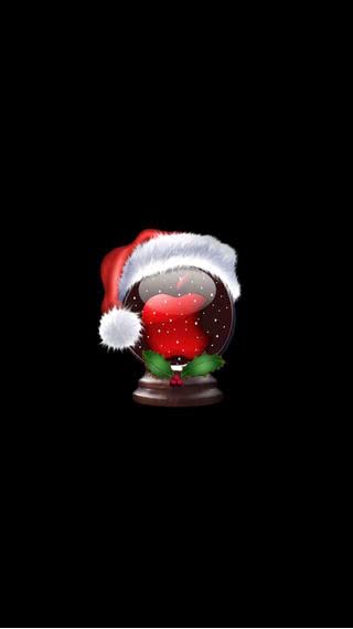 【新着3位】Appleロゴ - クリスマスVer