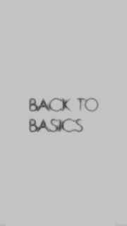 Back to Basics