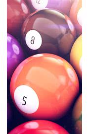 iPhone壁紙Billiards Balls Ma…