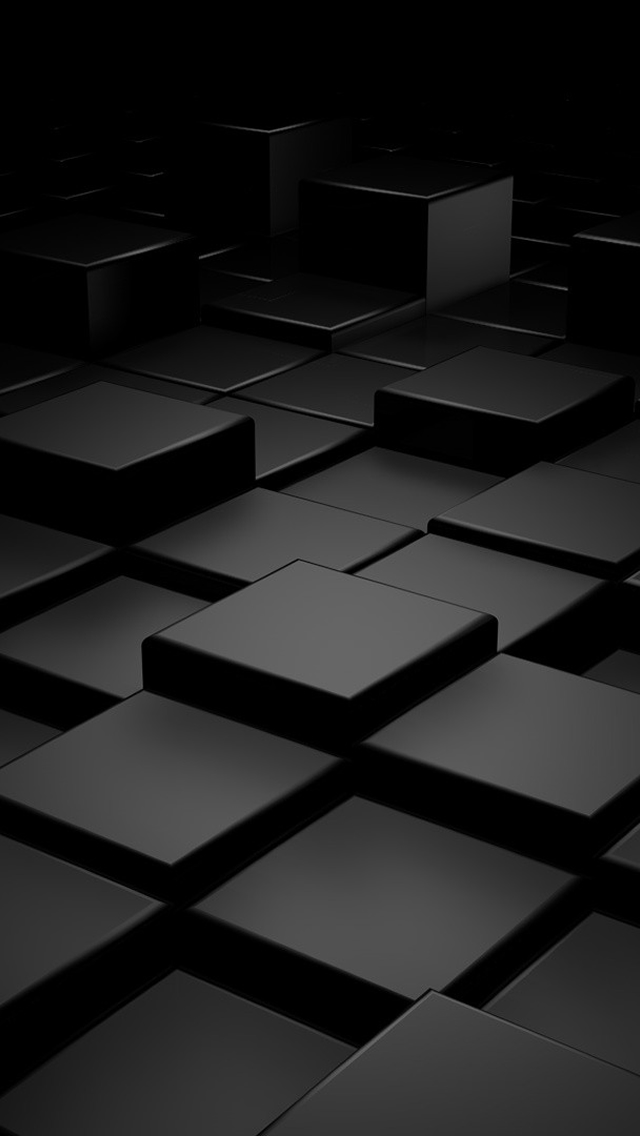 Black 3d Blocks Iphone 5s Wallpaper Download Ipad Wallpapers Amp Iphone Wallpapers One Stop Download スマホ壁紙 Iphone待受画像ギャラリー