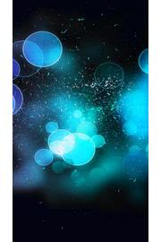 iPhone壁紙Blue bokeh &#8211;…