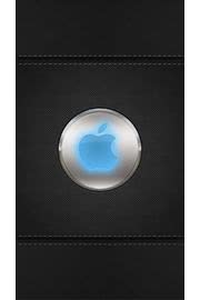 iPhone壁紙Blue Glow Apple Lo…