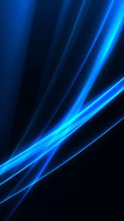 Glowing Blue Abstract