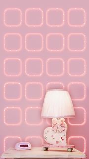 ピンク色の部屋
